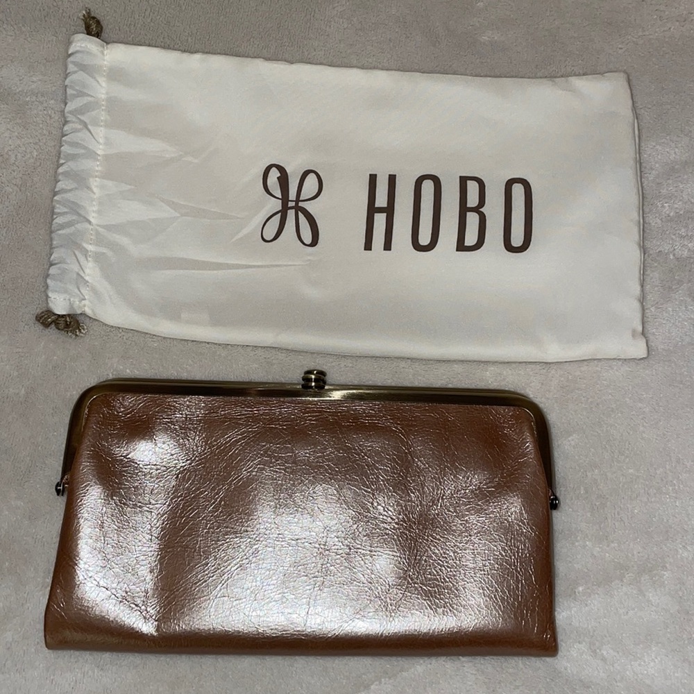 Wallet clutch leather never used